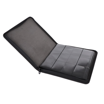 Classeur zippé de qualité supérieure à 12 pochettes