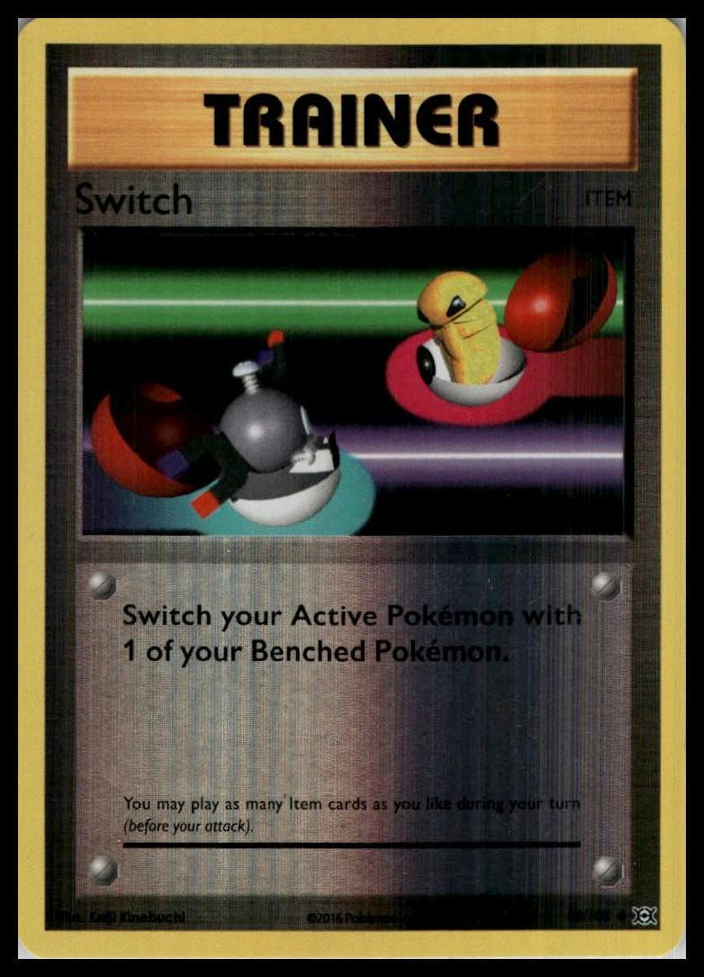 Switch Uncommon 88/108 XY - Evolutions Reverse Holo Pokemon 000184