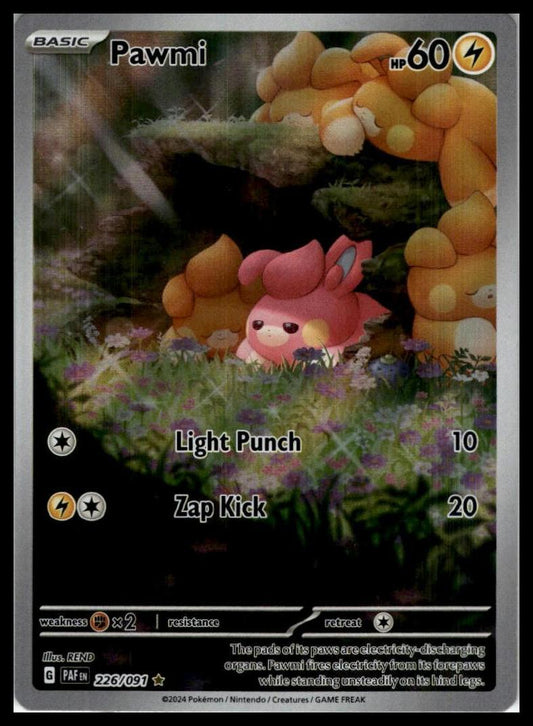 Pawmi 226/091 SV: Paldean Fates Pokemon 000199