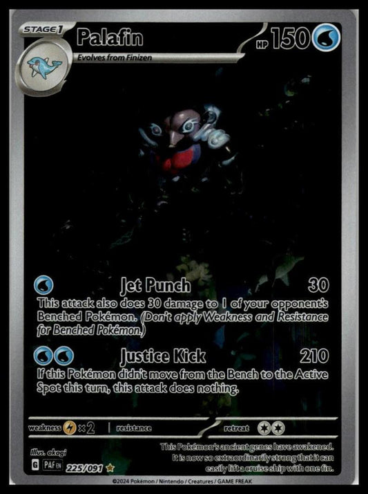 Palafin 225/091 SV: Paldean Fates Pokemon 000202
