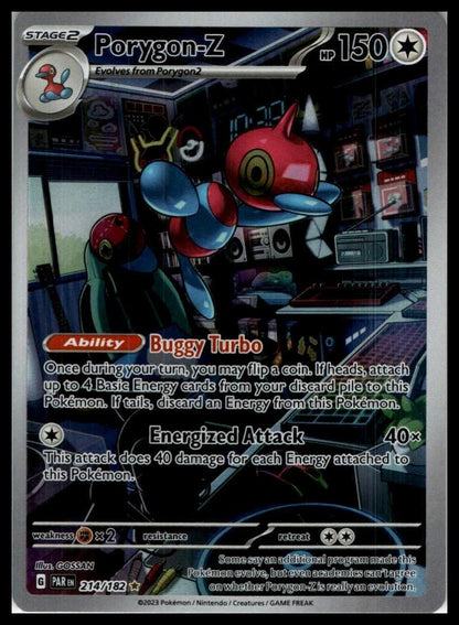 Porygon-Z 214/182 SV04: Paradox Rift Pokemon 000242