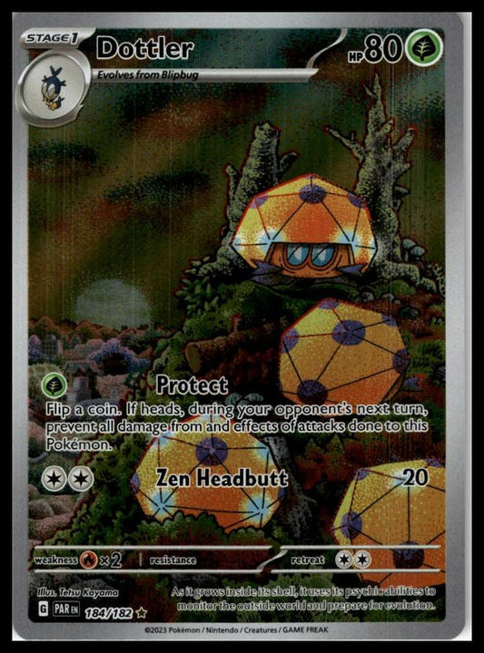 Dottler 184/182 SV04: Paradox Rift Pokemon 000245