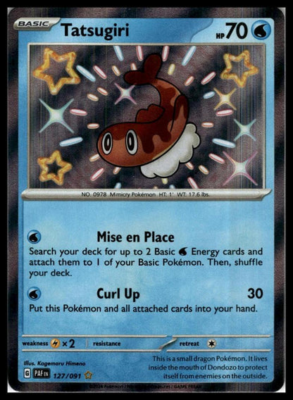 Tatsugiri 127/091 SV: Paldean Fates Pokemon 000268