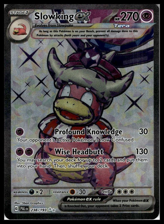 Slowking ex Ultra Rare 238/193 SV02: Paldea Evolved Pokémon 000302