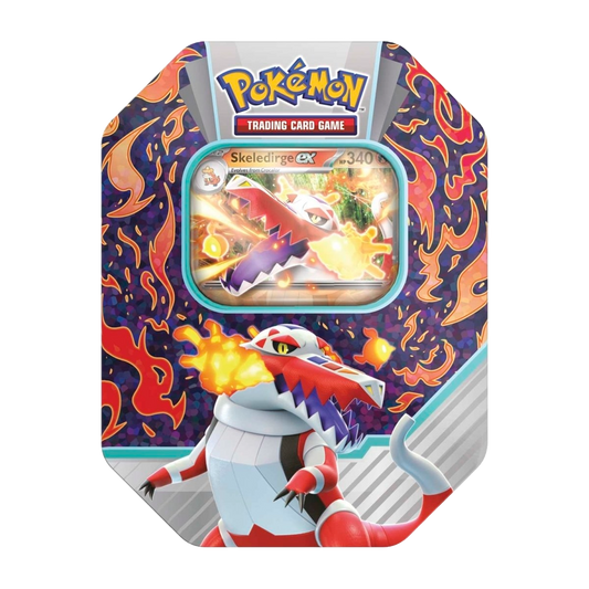 Pokémon Paldea Partners Tin (Skeledirge ex)