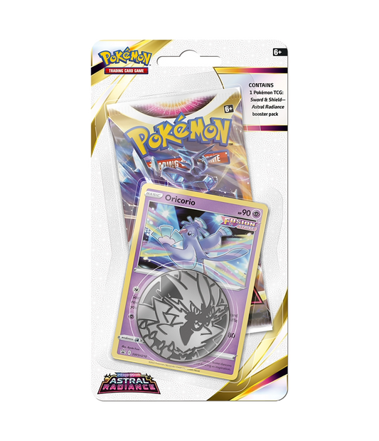 Pokémon Astral Radiance Checklane Blister Oricorio