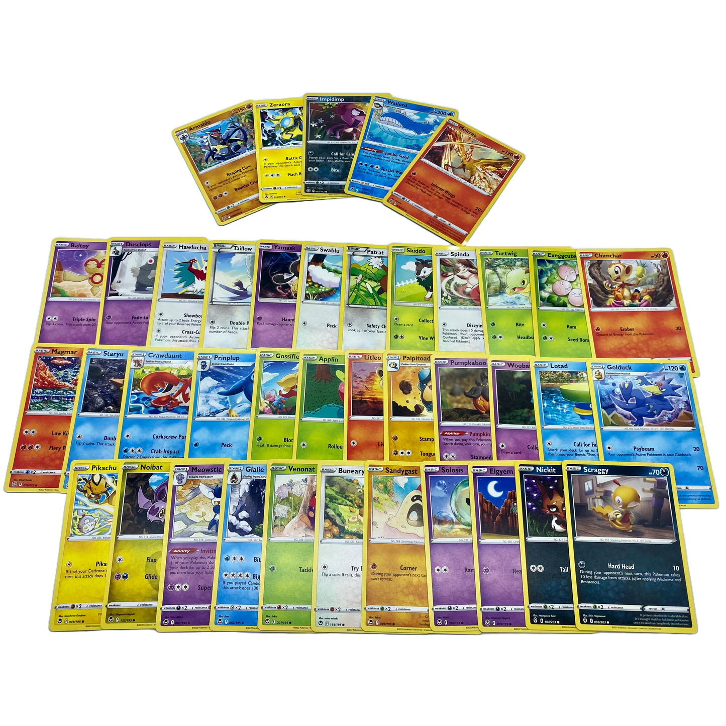 50 Randomly Assorted Pokemon Energy Cards 